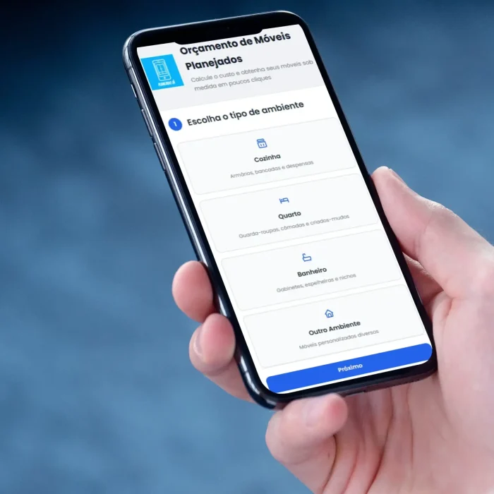 orçamento móvel planejado online